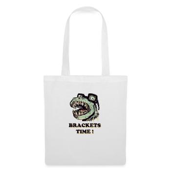 Visitez le dentiste ! - Sac en tissu - blanc - Devant