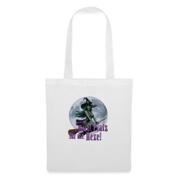 Witch and Full Moon 03 - Tote Bag - white - Front