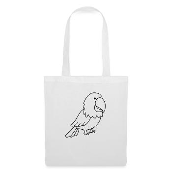 parrot - Tote Bag - white - Front