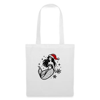 Mermaid Christmas - Tote Bag - white - Front