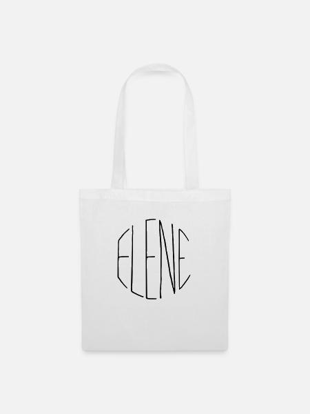 Elene - Stoffbeutel - Weiß