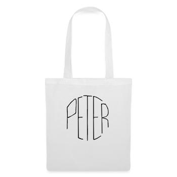 Peter - Stoffbeutel - Weiß - Vorne
