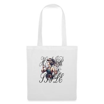 Hairdresser also separates hair at the hairdresser - Tote Bag - white - Front