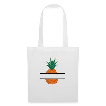 Pineapple banner - Tote Bag - white - Front