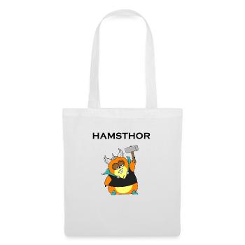 Hamsthor - Stoffbeutel - Weiß - Vorne