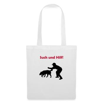 such_und_hilf_cb - Stoffbeutel - Weiß - Vorne