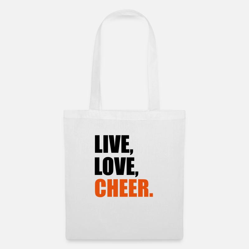 cheerleader - Stoffbeutel - Weiß