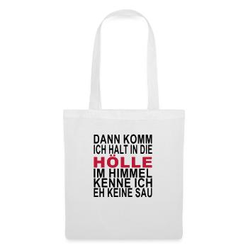 Hölle - Stoffbeutel - Weiß - Vorne