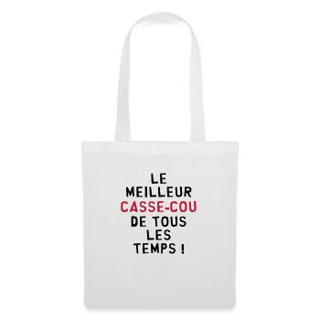 Casse-cou / Casse cou / Sport / Freestyle / Risque - Sac en tissu - blanc - Devant