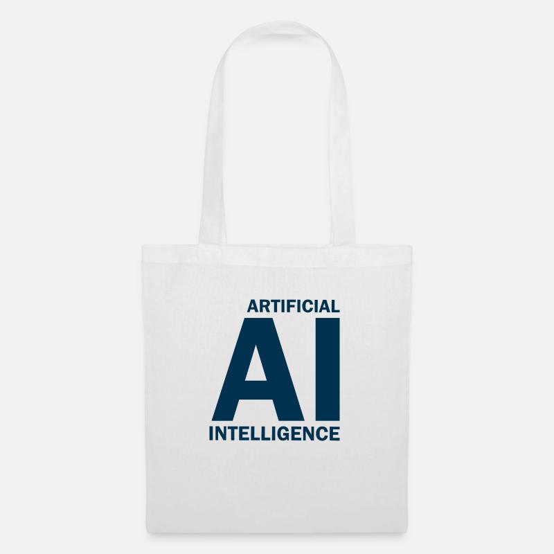 Artificial Intelligence - Künstliche Intelligenz - Stoffbeutel - Weiß