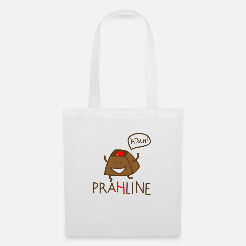 Praline - Stoffbeutel - Weiß