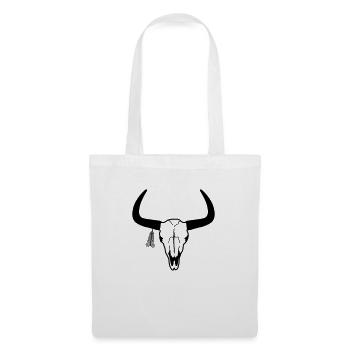 desert skull - Tote Bag - white - Front