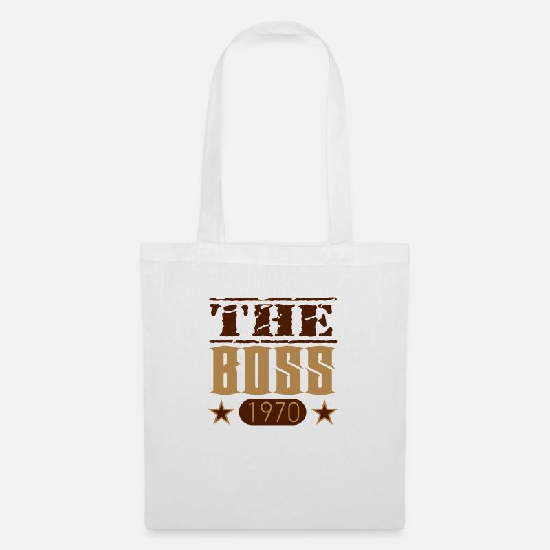 The Boss 1970 02 - Stoffbeutel - Weiß