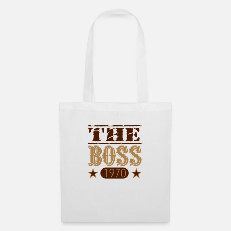 The Boss 1970 07 - Stoffbeutel - Weiß