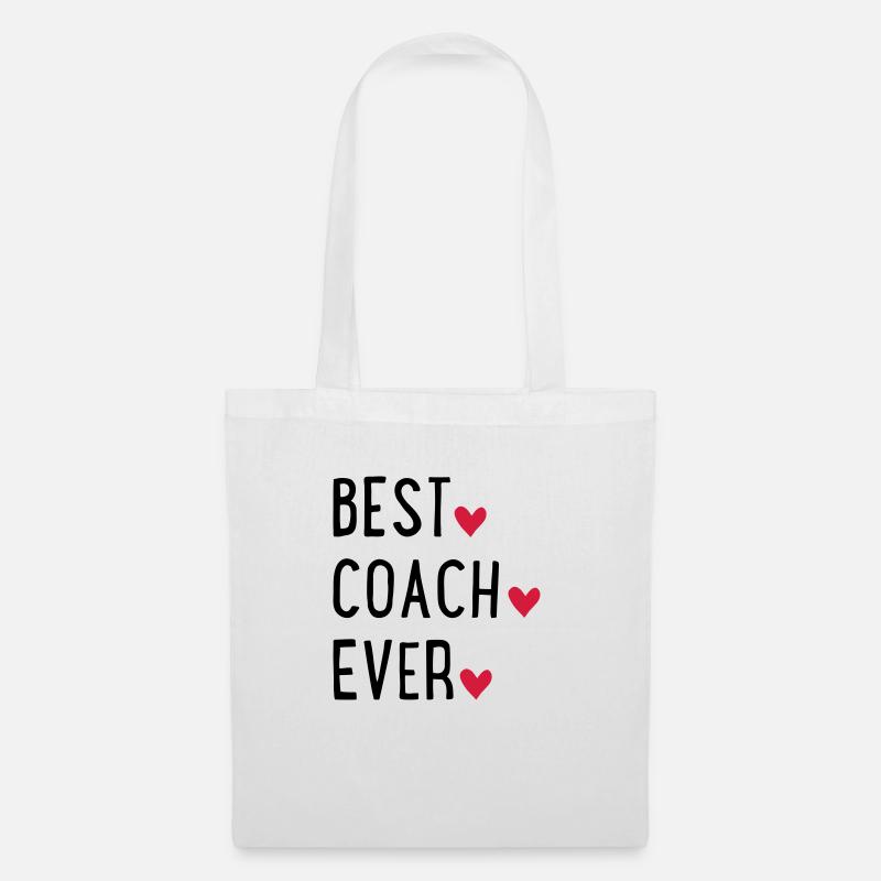 COACH - Sac en tissu - blanc