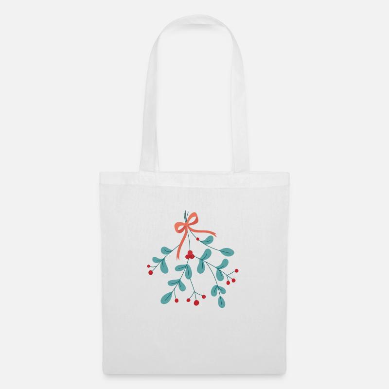 Mistletoe - Tote Bag - white