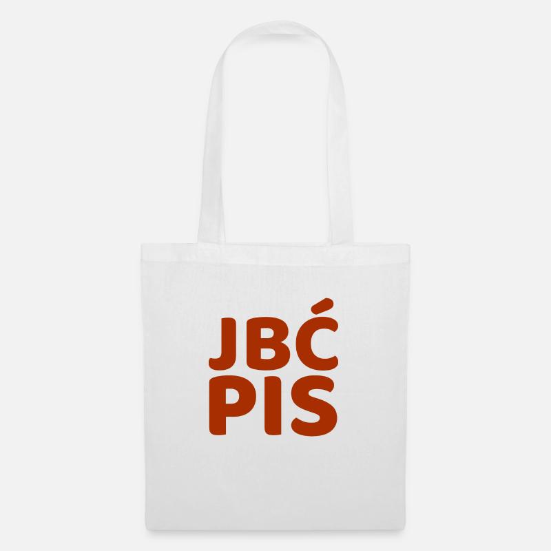 JBĆ PIS - Stoffbeutel - Weiß