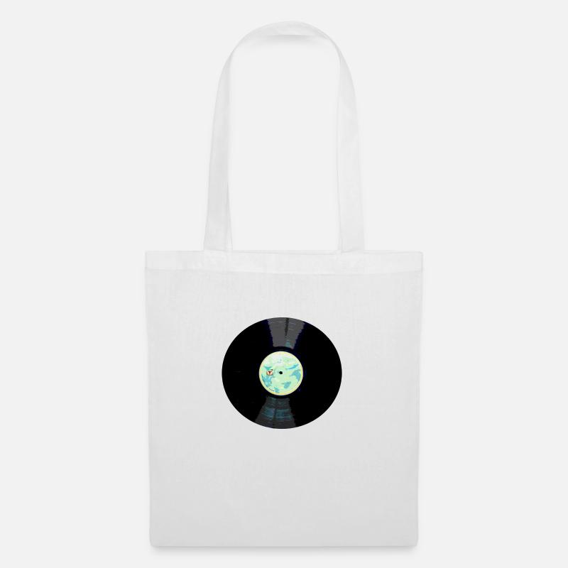 vinyle - Sac en tissu - blanc