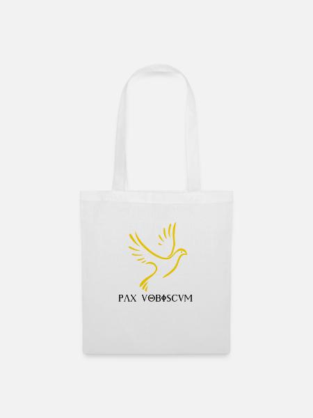 Pax vobiscum - Peace be with you! - Tote Bag - white