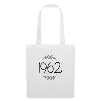 1962 Shirt - Stoffbeutel - Weiß - Vorne