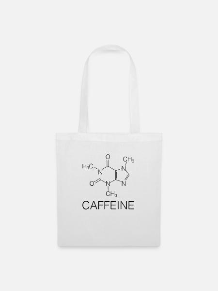caffeine - Stoffbeutel - Weiß