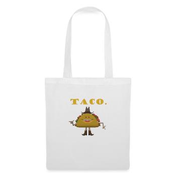 Taco Mexico Food cool USA - Tote Bag - white - Front