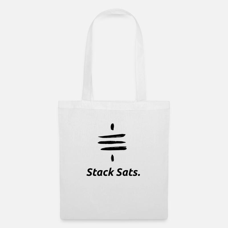 Stack Sats - Stoffbeutel - Weiß
