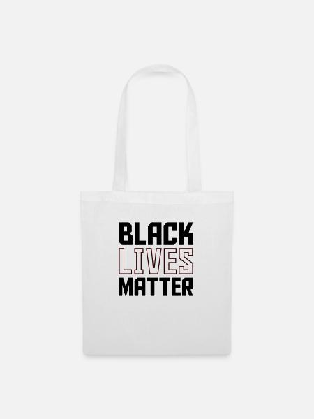 black lives - Stoffbeutel - Weiß
