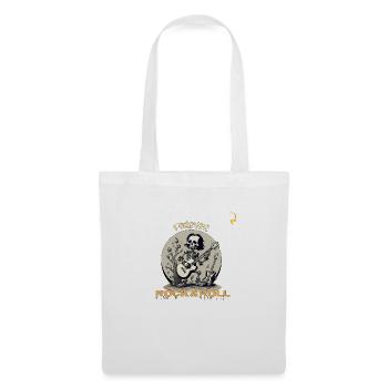 FOREVER ROCK AND ROLL - Tote Bag - white - Front
