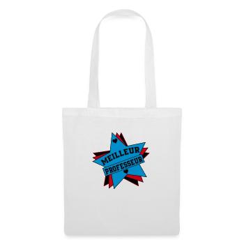 MEILLEUR PROFESSEUR - Sac en tissu - blanc - Devant