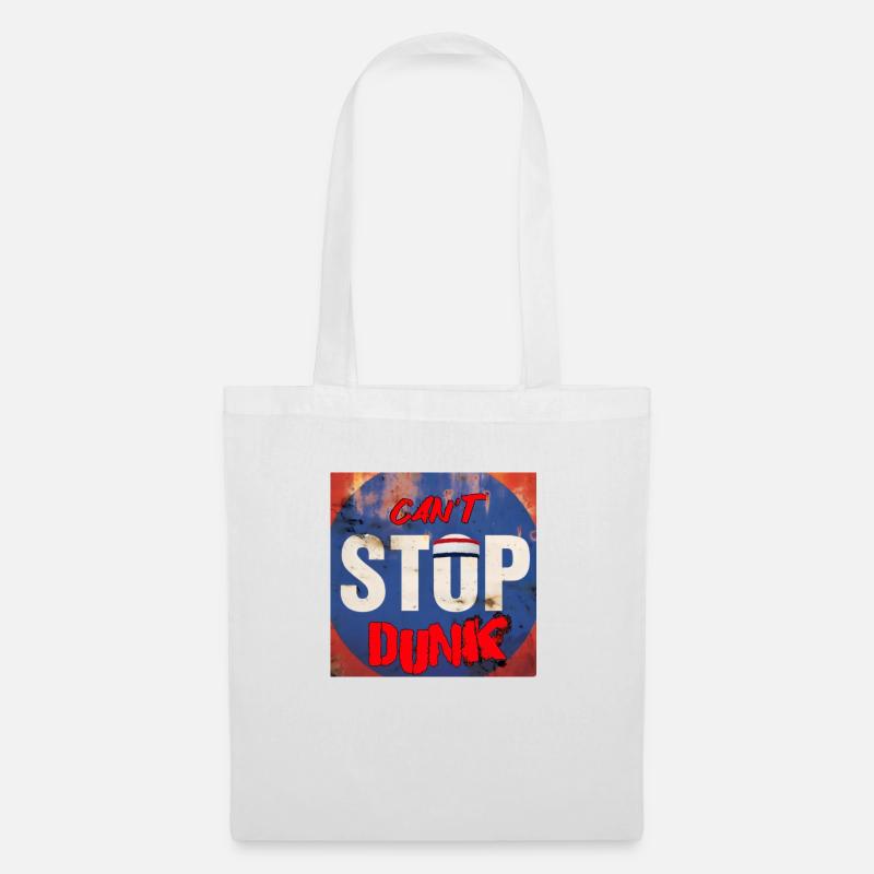 CAN'T STOP DUNK - Tote Bag - white