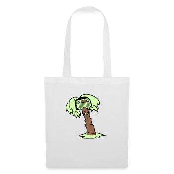 DJ Palm Tree Holiday Beach Summer Holiday Tree Party - Tote Bag - white - Front