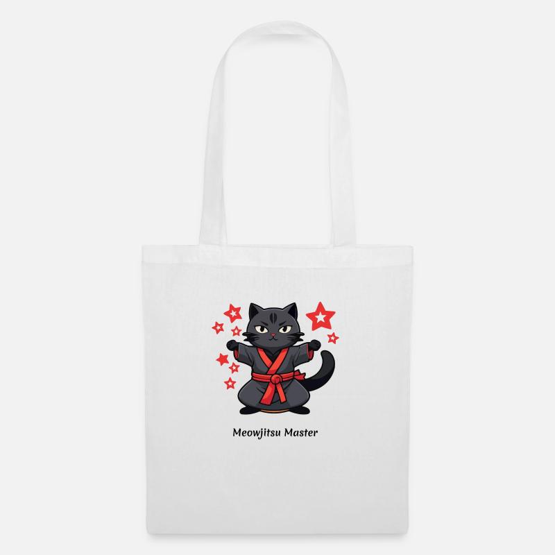 Meowjitsu Master - Stoffbeutel - Weiß