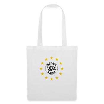 Europe vs. Nazis - Stoffbeutel - Weiß - Vorne