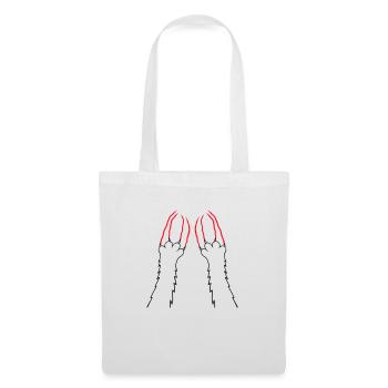 Cats, Claws, Paws, Paws, Claws, Scratches, Stripes - Tote Bag - white - Front