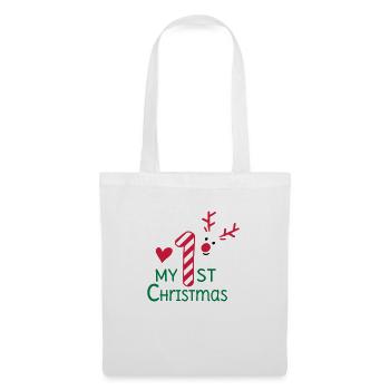 My First Christmas - Tote Bag - white - Front