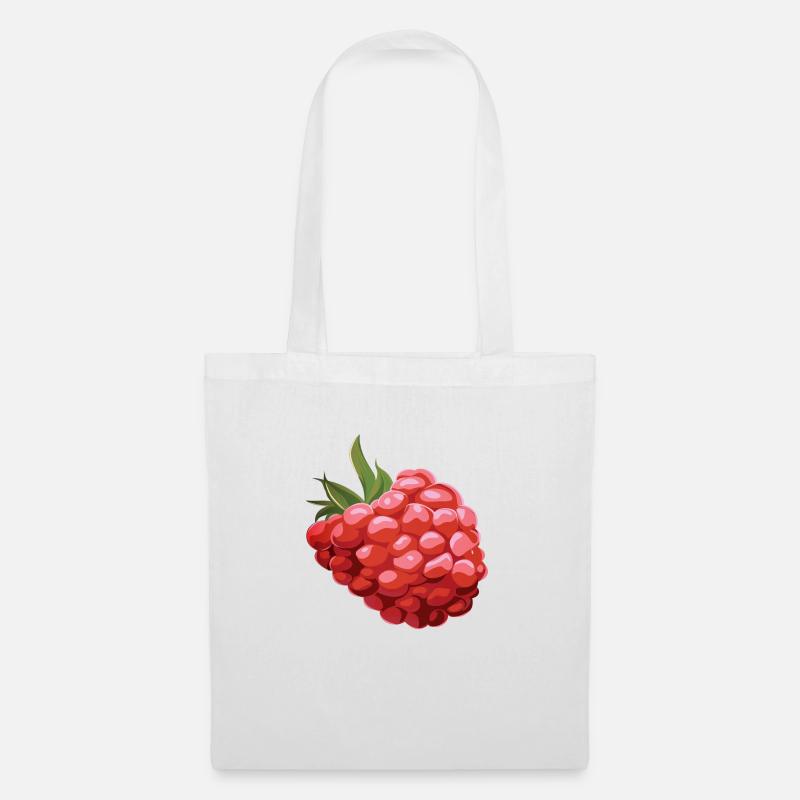 Raspberry - Tote Bag - white
