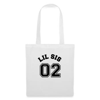 Lil Sis 02 - Little Sister - Sac en tissu - blanc - Devant