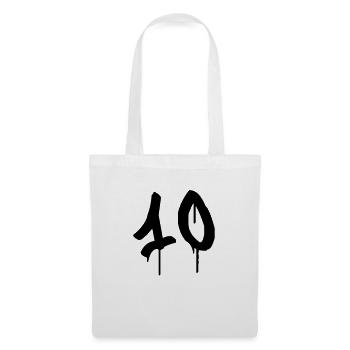 Tag : 10 - Sac en tissu - blanc - Devant