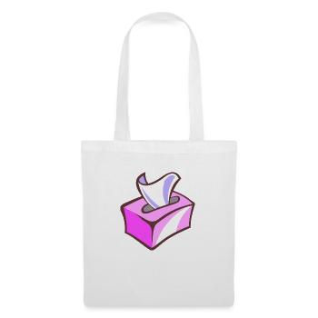 mouchoirs lingettes.png - Sac en tissu - blanc - Devant