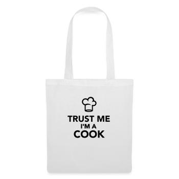 Trust me I'm a cook - Sac en tissu - blanc - Devant