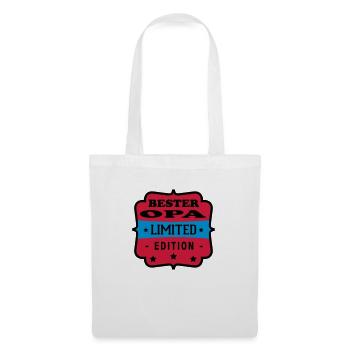 Bester opa limited edition - Tote Bag - white - Front