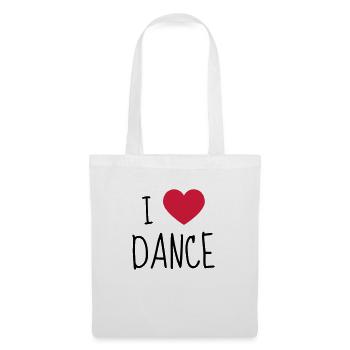 Danse Danseur Danseuse Ballet Opéra - Sac en tissu - blanc - Devant