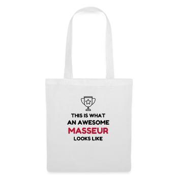 Massage Masseur Masseuse Work Job Travail - Tote Bag - white - Front