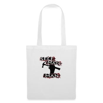 self made man - Tote Bag - white - Front