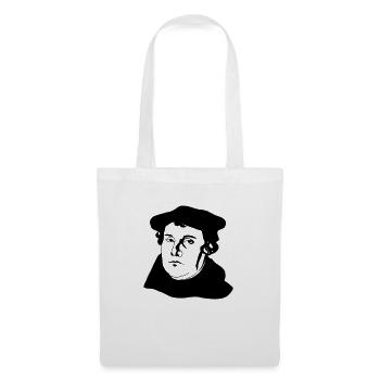 Luther - Sac en tissu - blanc - Devant