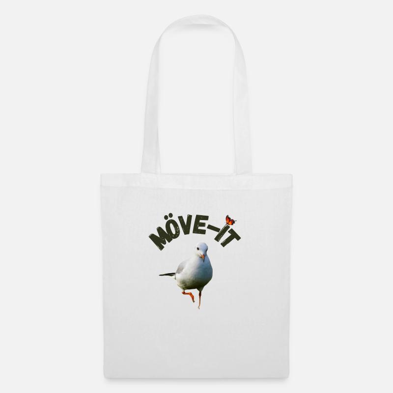 Möwe-it White Edition - Stoffbeutel - Weiß