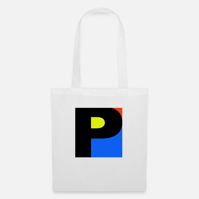 P - Stoffbeutel - Weiß