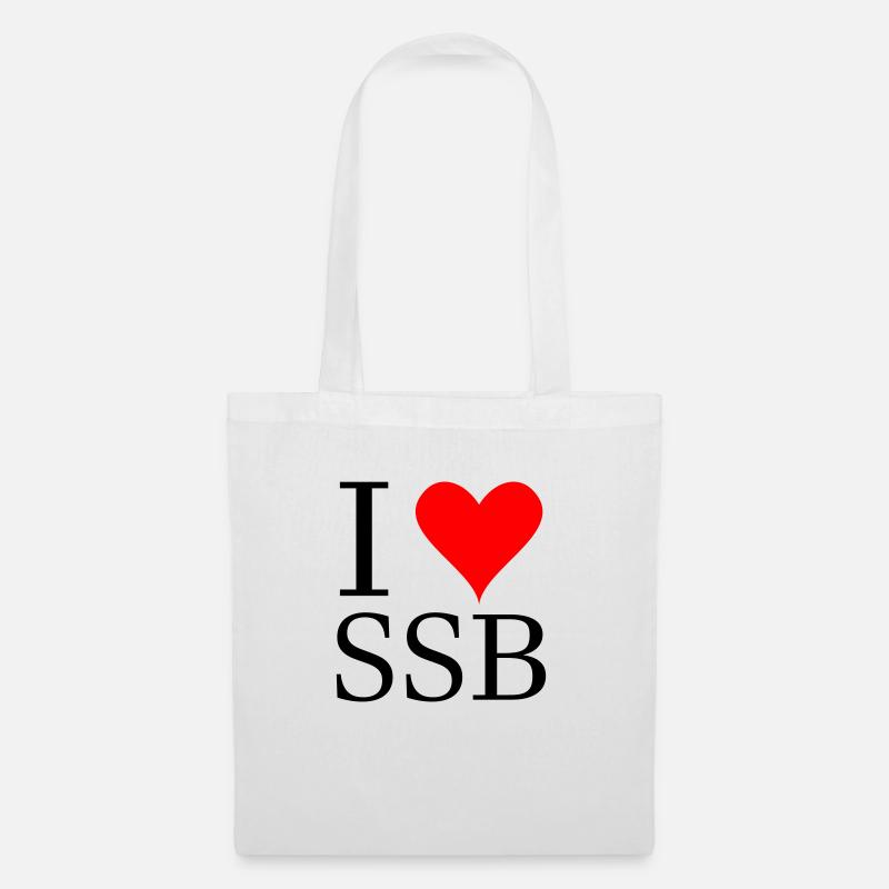 j’adore ssb - Sac en tissu - blanc