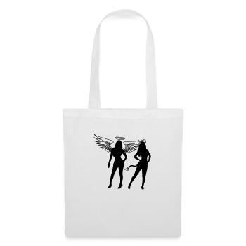 Équipe Engel Teufel - Sac en tissu - blanc - Devant